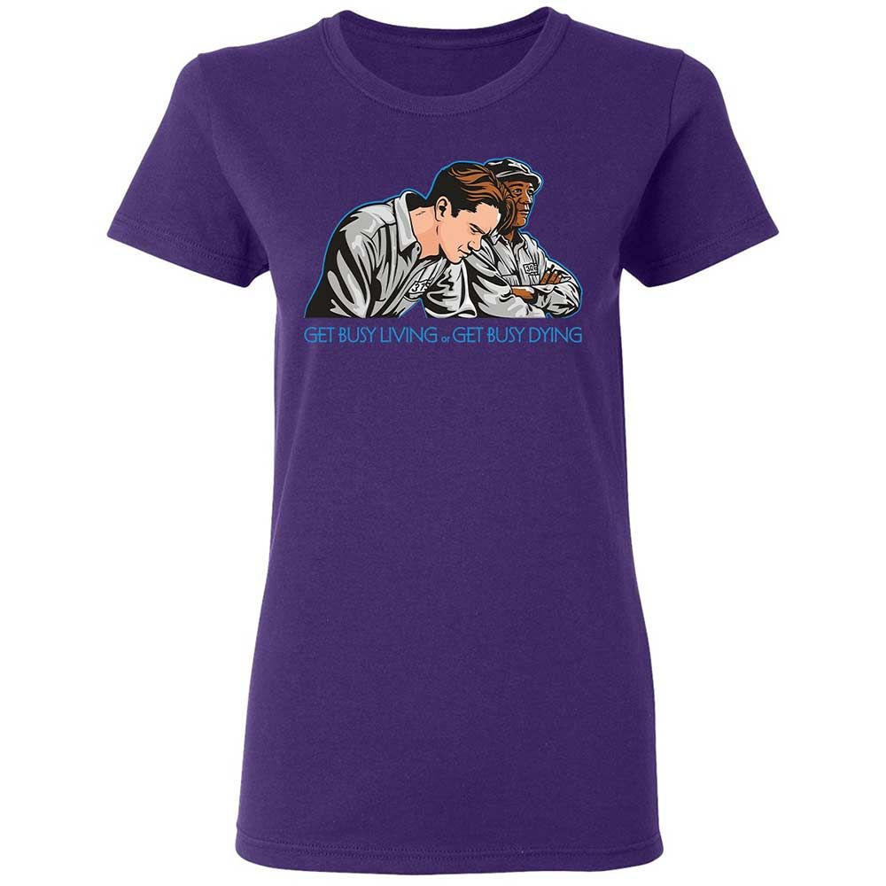 Get Busy Living - Purple - 11