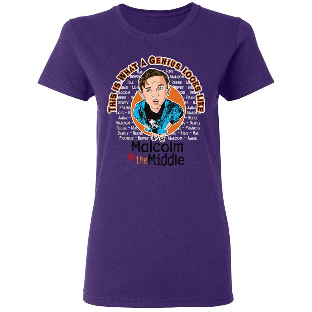 Women's T-Shirt - 2XF6UQRQ - Purple - 11