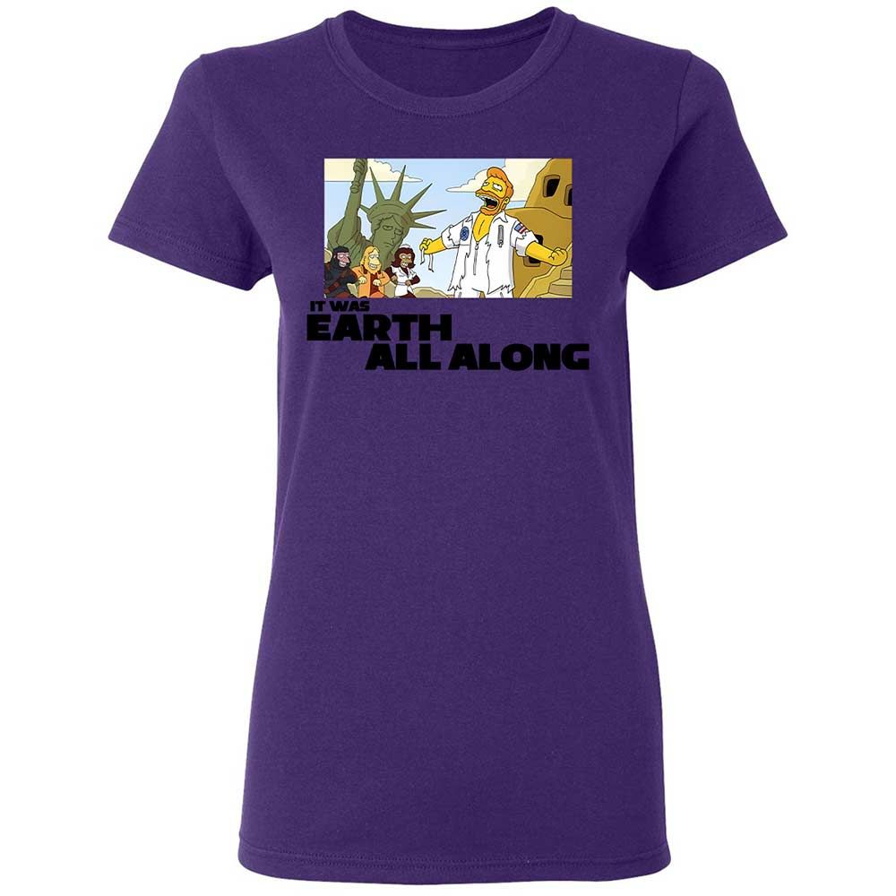 It was Earth all along - Purple - 11