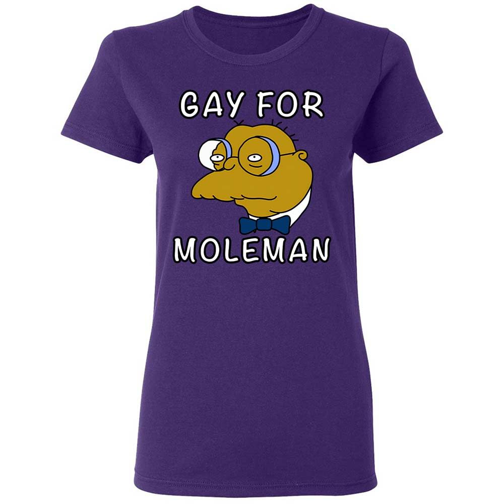 Gay for Moleman - Purple - 11