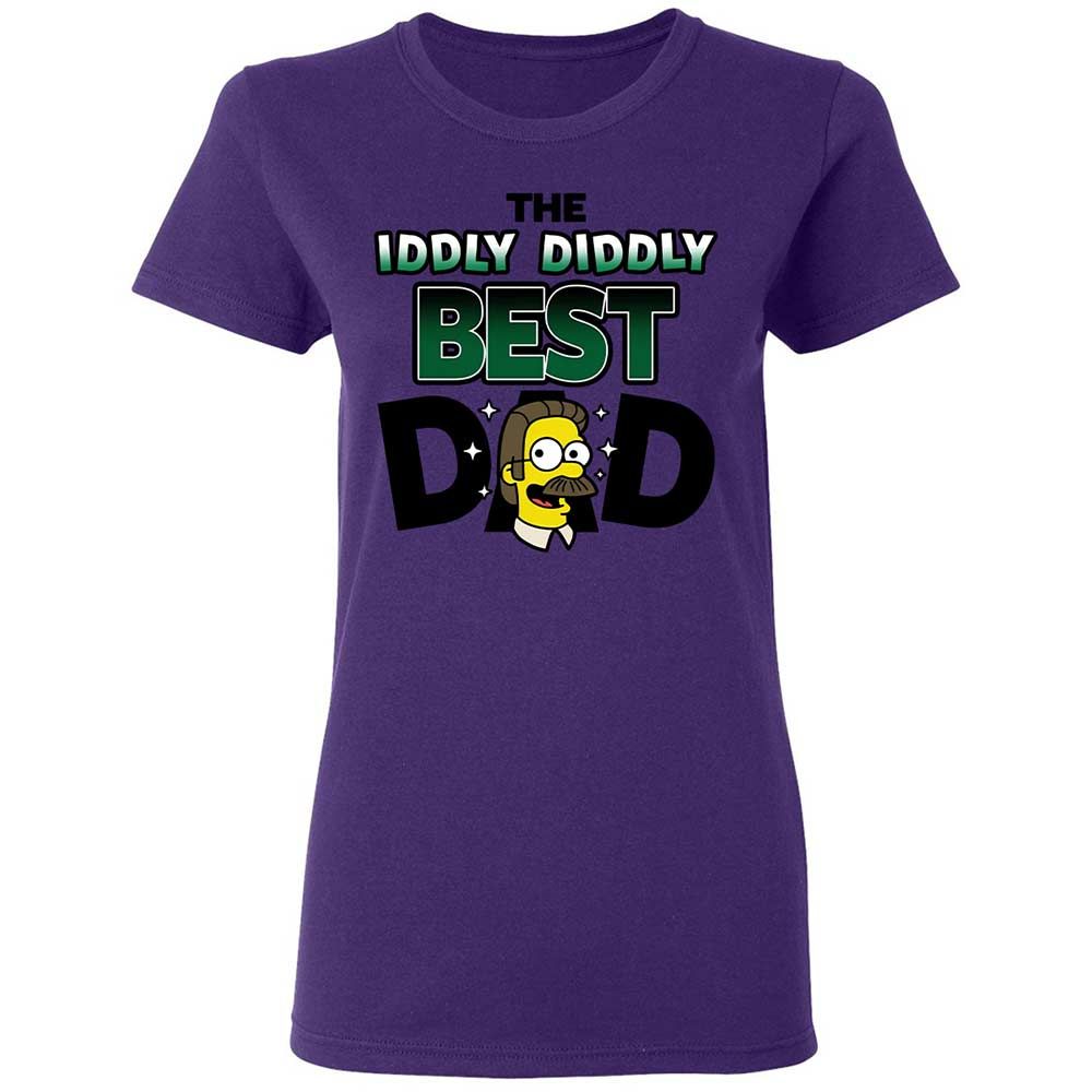 The Iddly diddly best dad - Purple - 11