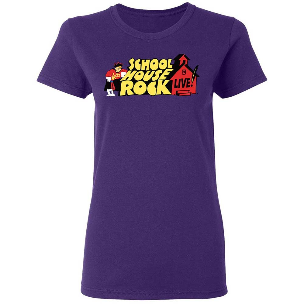 Women's T-Shirt - TGE3XD7N - Purple - 11