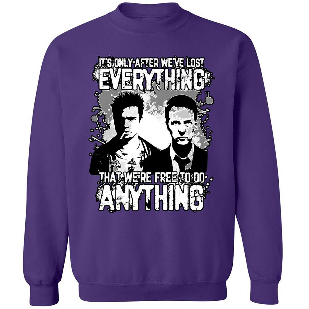 It's only after we've lost everything - Purple - 11