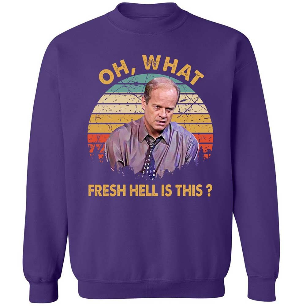 Oh What Fresh Hell Is This - Purple - 11