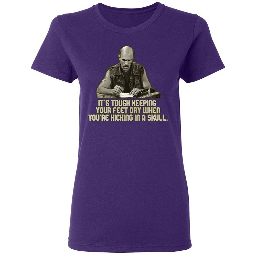 Women's T-Shirt - 5V9PGDBV - Purple - 11