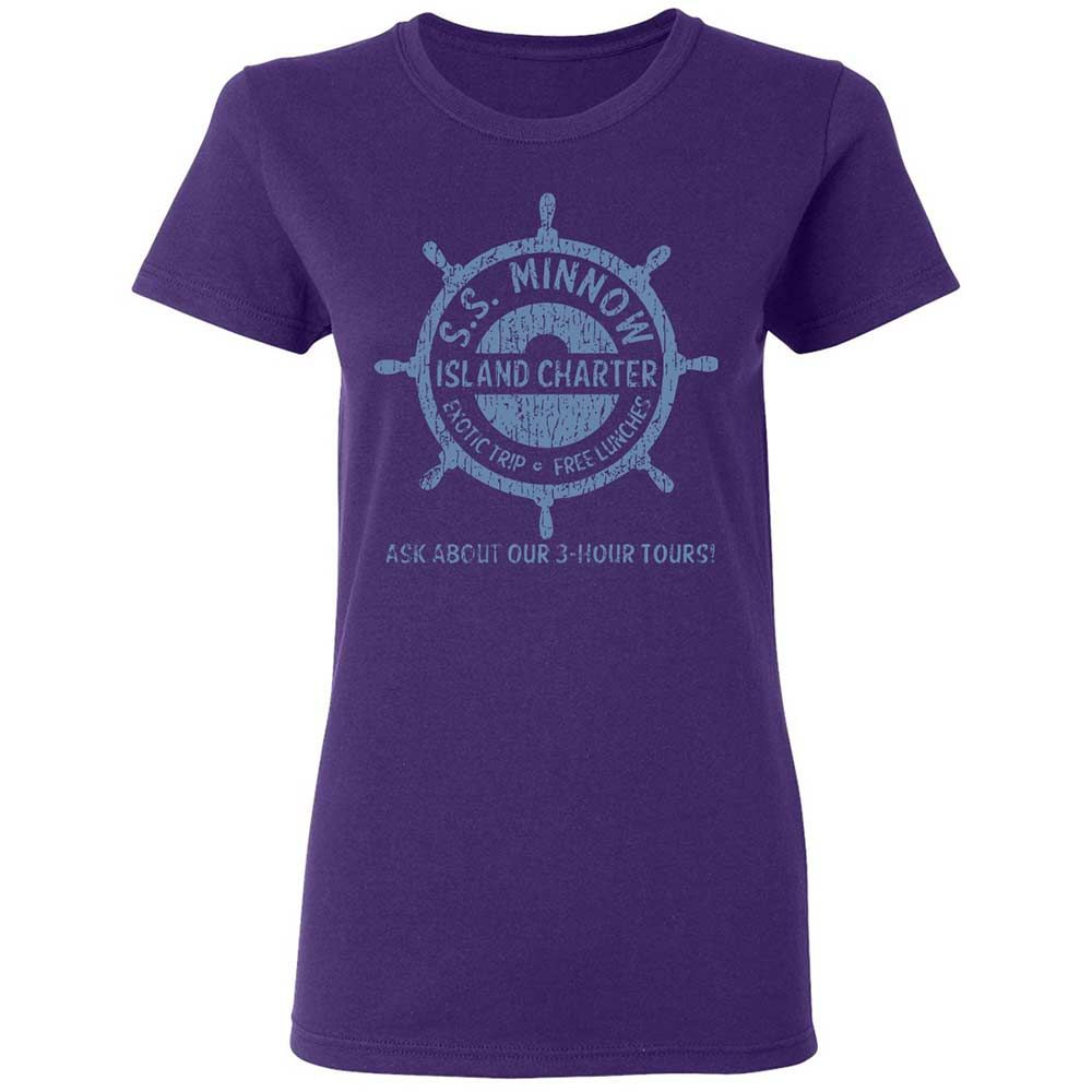 Women's T-Shirt - NWV5GF6Z - Purple - 11
