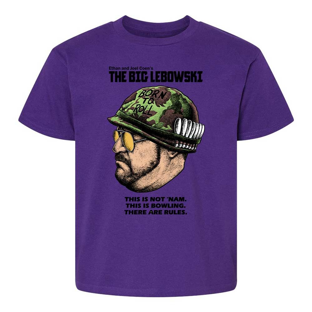 Kids T-Shirt - White - Purple - 11