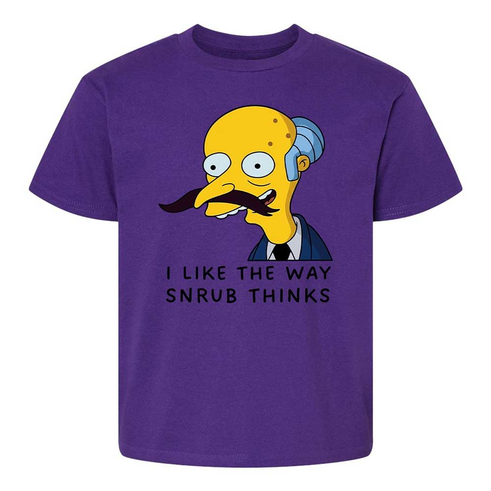 I Like the Way Snrub Thinks - Purple - 11