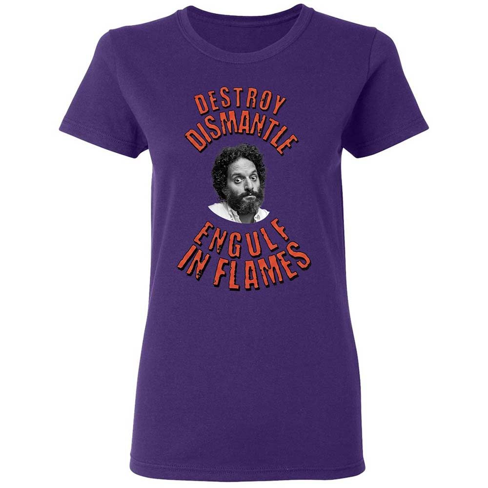 Destroy, Dismantle, Engulf in Flames - Purple - 11