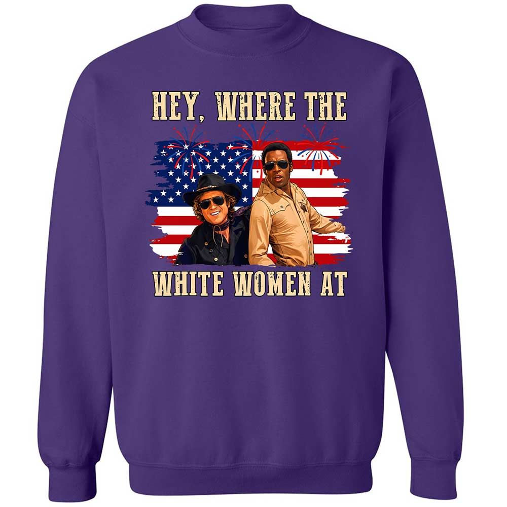 Hey Where The White At - Purple - 11
