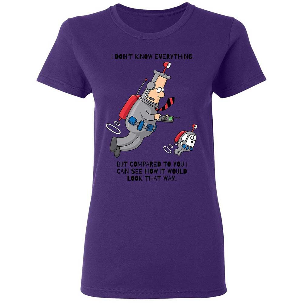 I don't know everything - Purple - 11