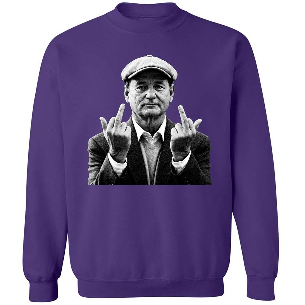 Bill Murray Middle Finger - Purple - 11