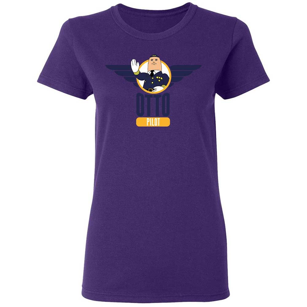 Women's T-Shirt - B1D2WJWU - Purple - 11