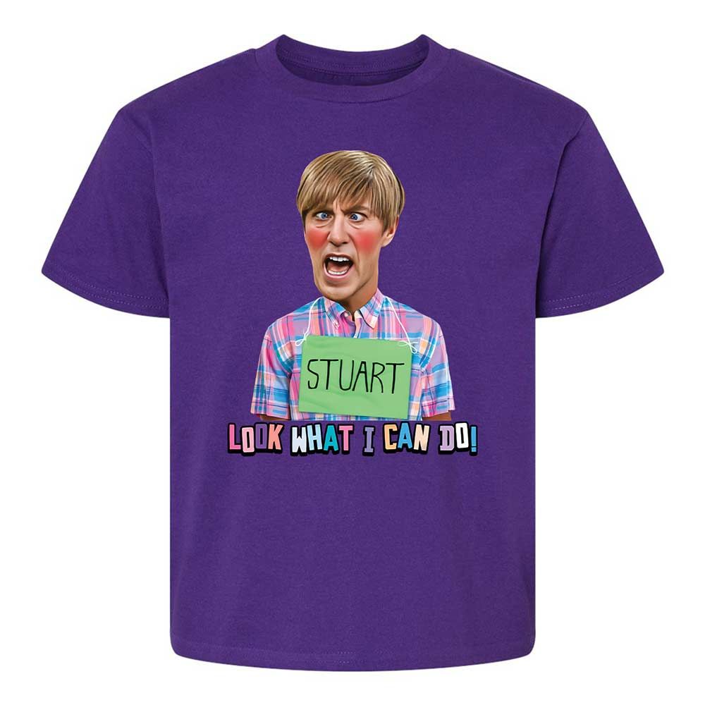 Kids T-Shirt - E7GXKW8F - Purple - 11