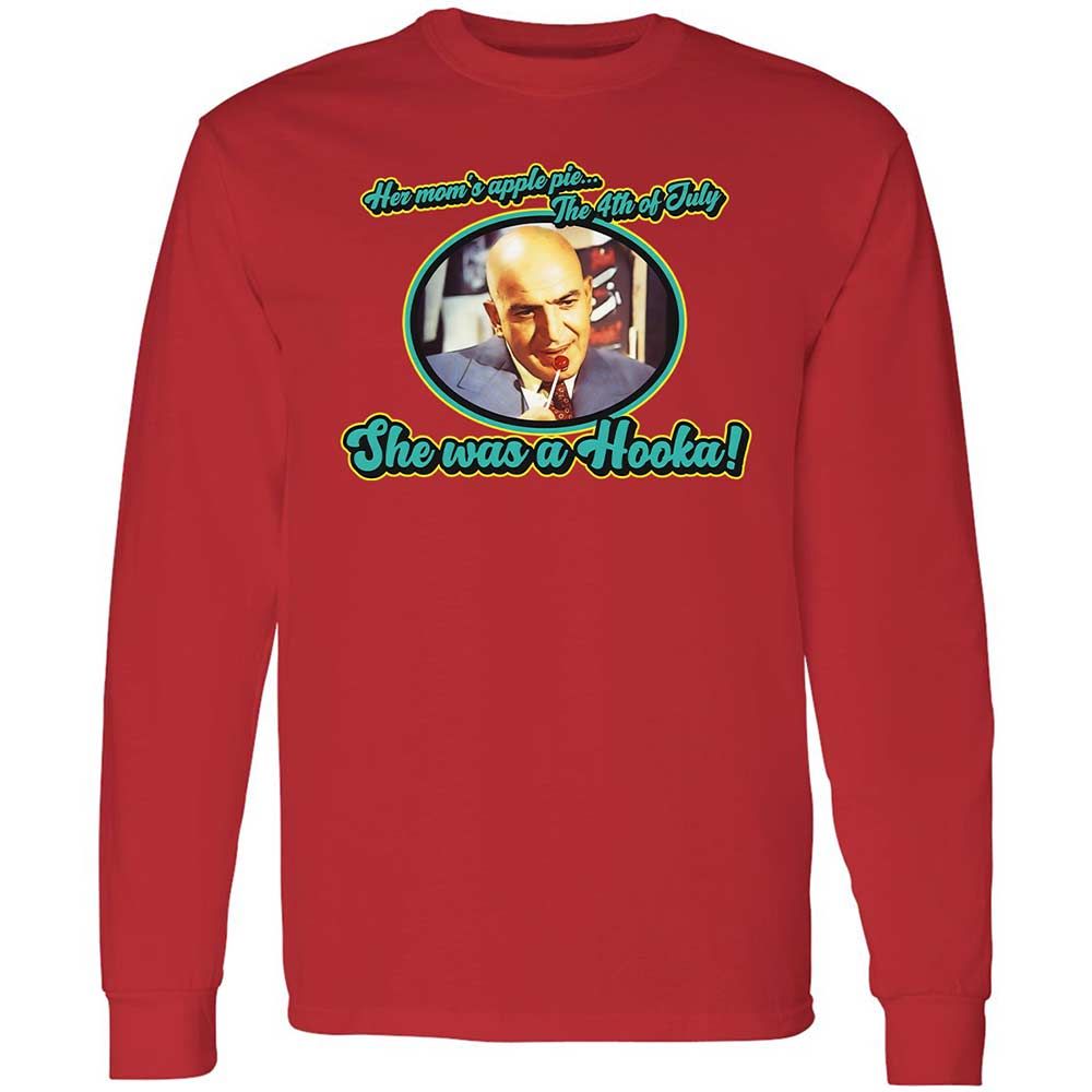 Long Sleeve T-Shirt - LJNX5168 - Red - 11