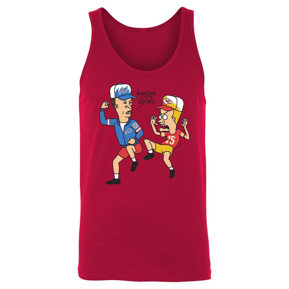 Unisex Jersey Tank - T48M2DDJ - Red - 11