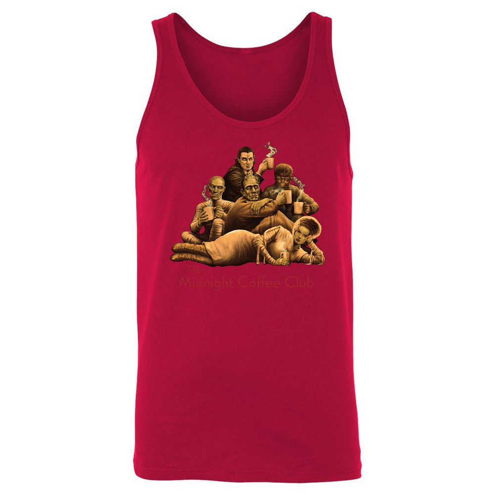 Unisex Jersey Tank - B8S2VRPU - Red - 11