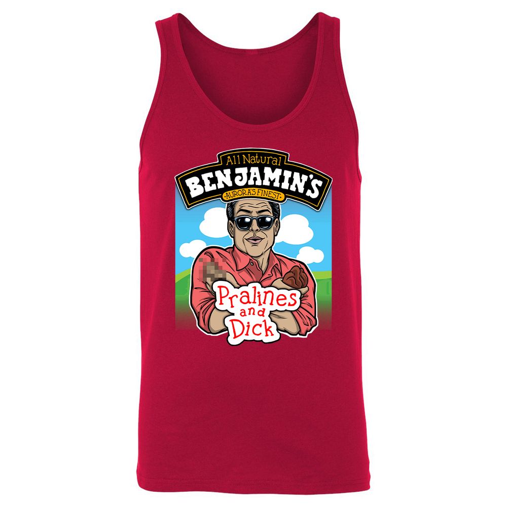 Unisex Jersey Tank - FD5CKW7R - Red - 11