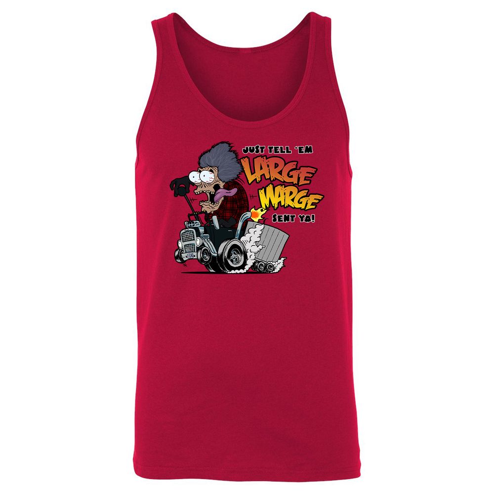 Unisex Jersey Tank - C6FCGCJY - Red - 11