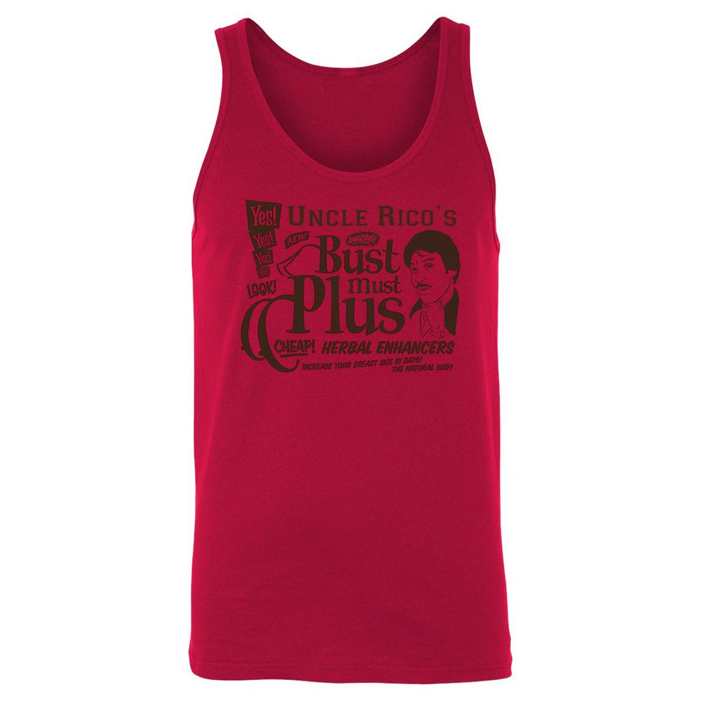 Unisex Jersey Tank - ZL8KWTU1 - Red - 11