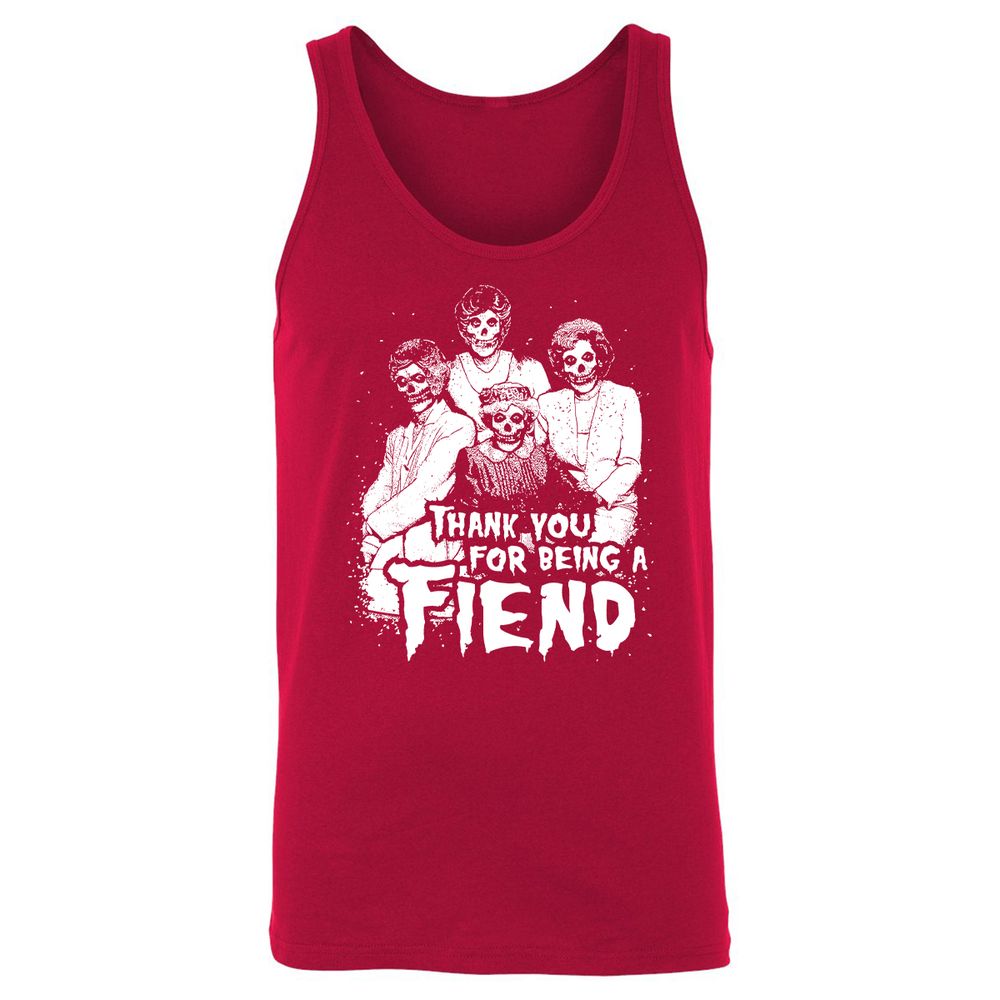 Unisex Jersey Tank - GHBPQ4NB - Red - 11