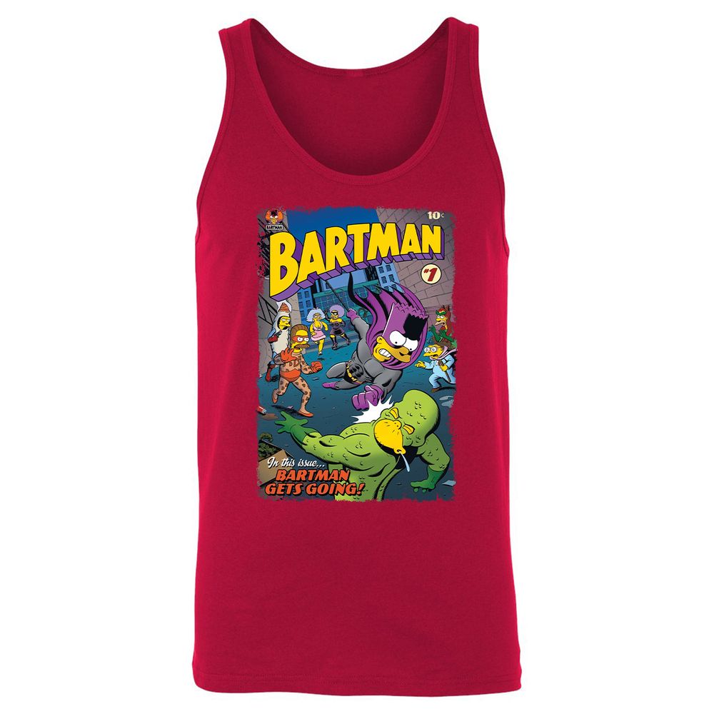 Unisex Jersey Tank - 5AT74CNE - Red - 11