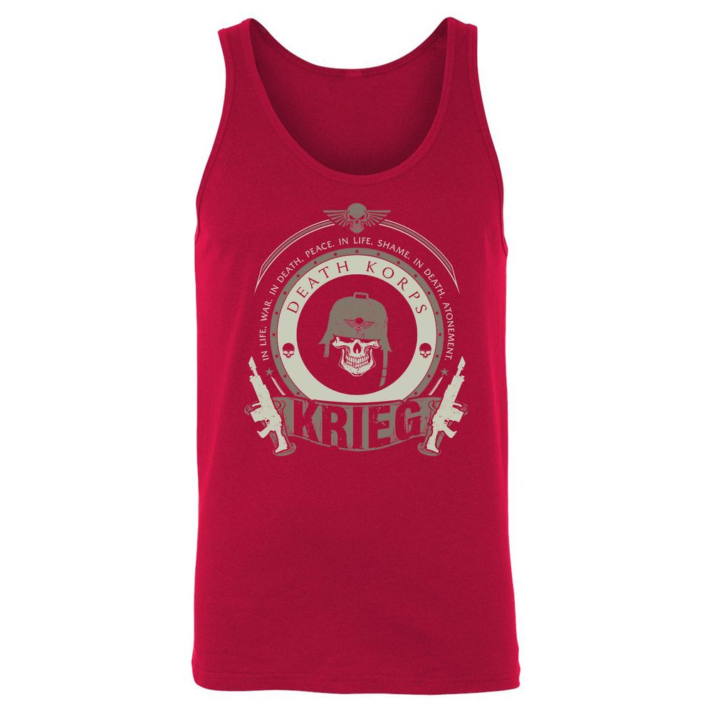 Unisex Jersey Tank - RM46151Y - Red - 11