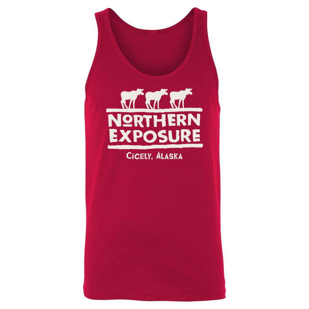 Unisex Jersey Tank - SHBZX7M5 - Red - 11