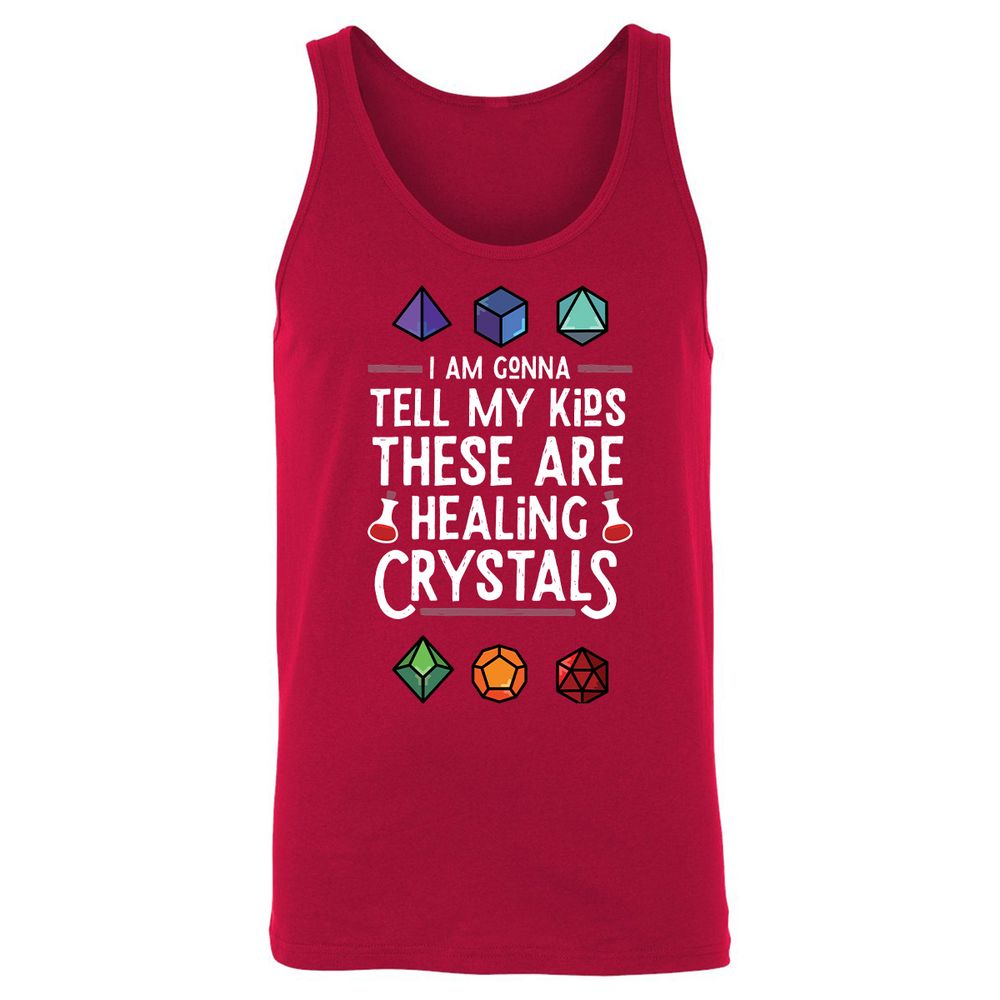 Unisex Jersey Tank - 2D9Z7G88 - Red - 11