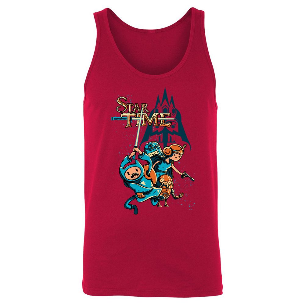Unisex Jersey Tank - U9FG7YK6 - Red - 11