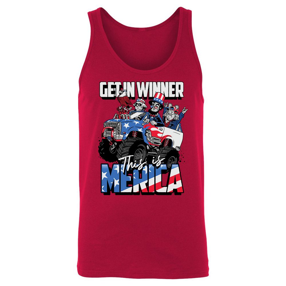 Unisex Jersey Tank - H1F88S8H - Red - 11