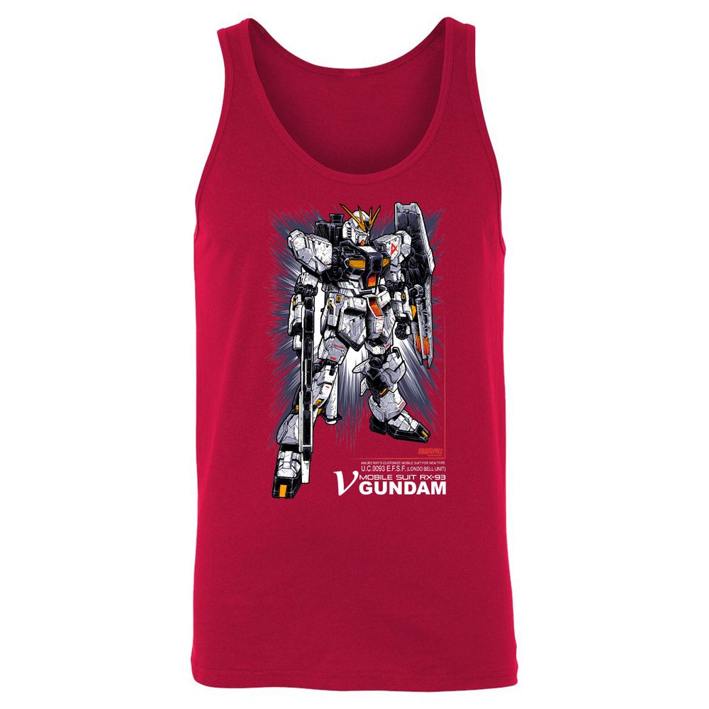 Unisex Jersey Tank - ADGZDCJ3 - Red - 11