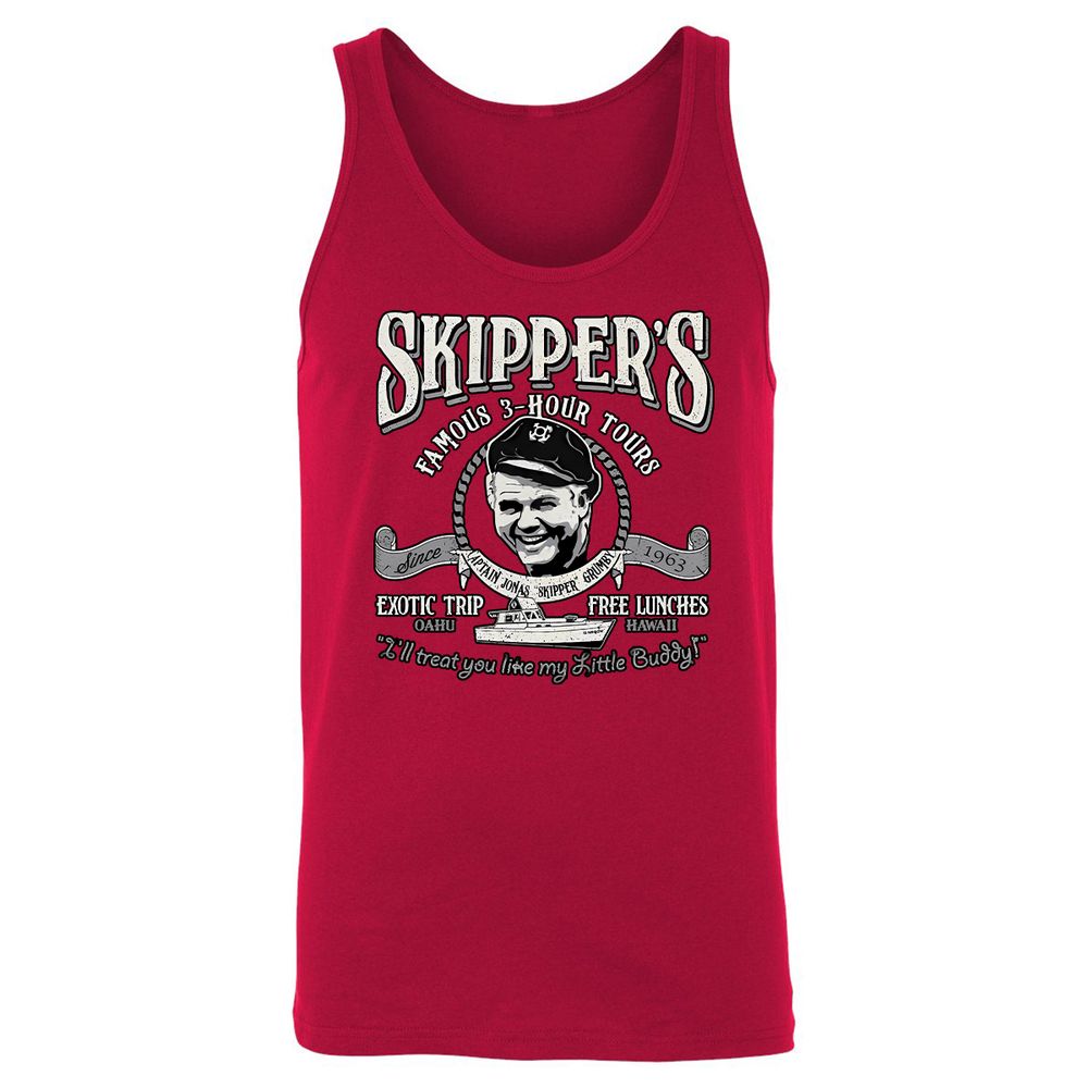Unisex Jersey Tank - 7GCR97AG - Red - 11