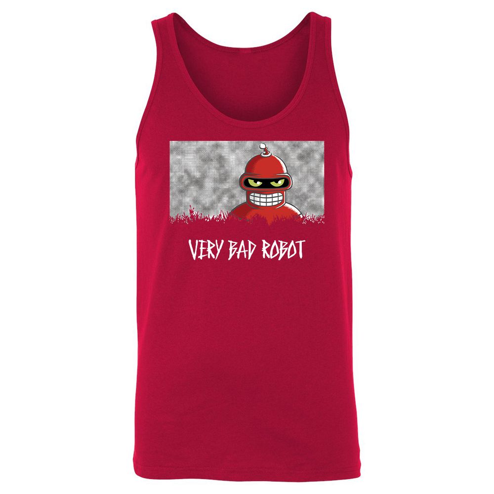 Unisex Jersey Tank - 9Q72DY9G - Red - 11