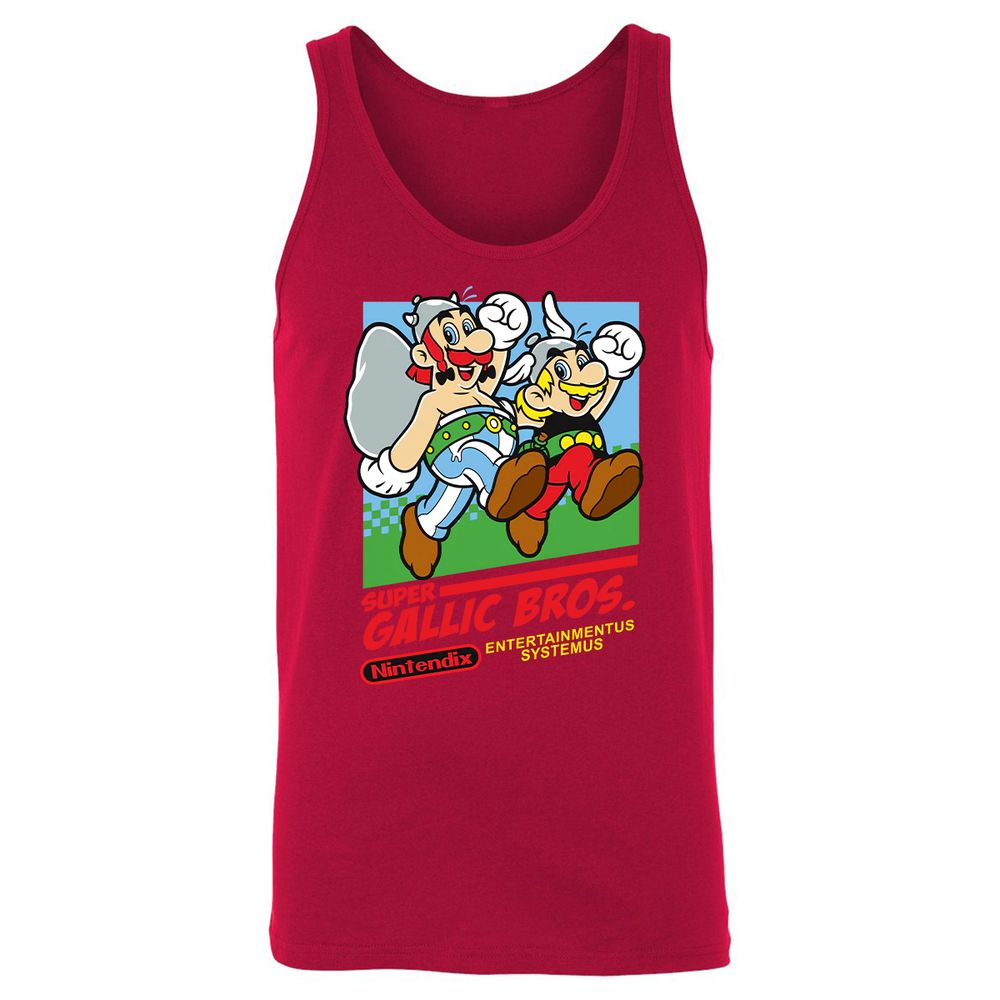 Unisex Jersey Tank - UNG5RFSS - Red - 11