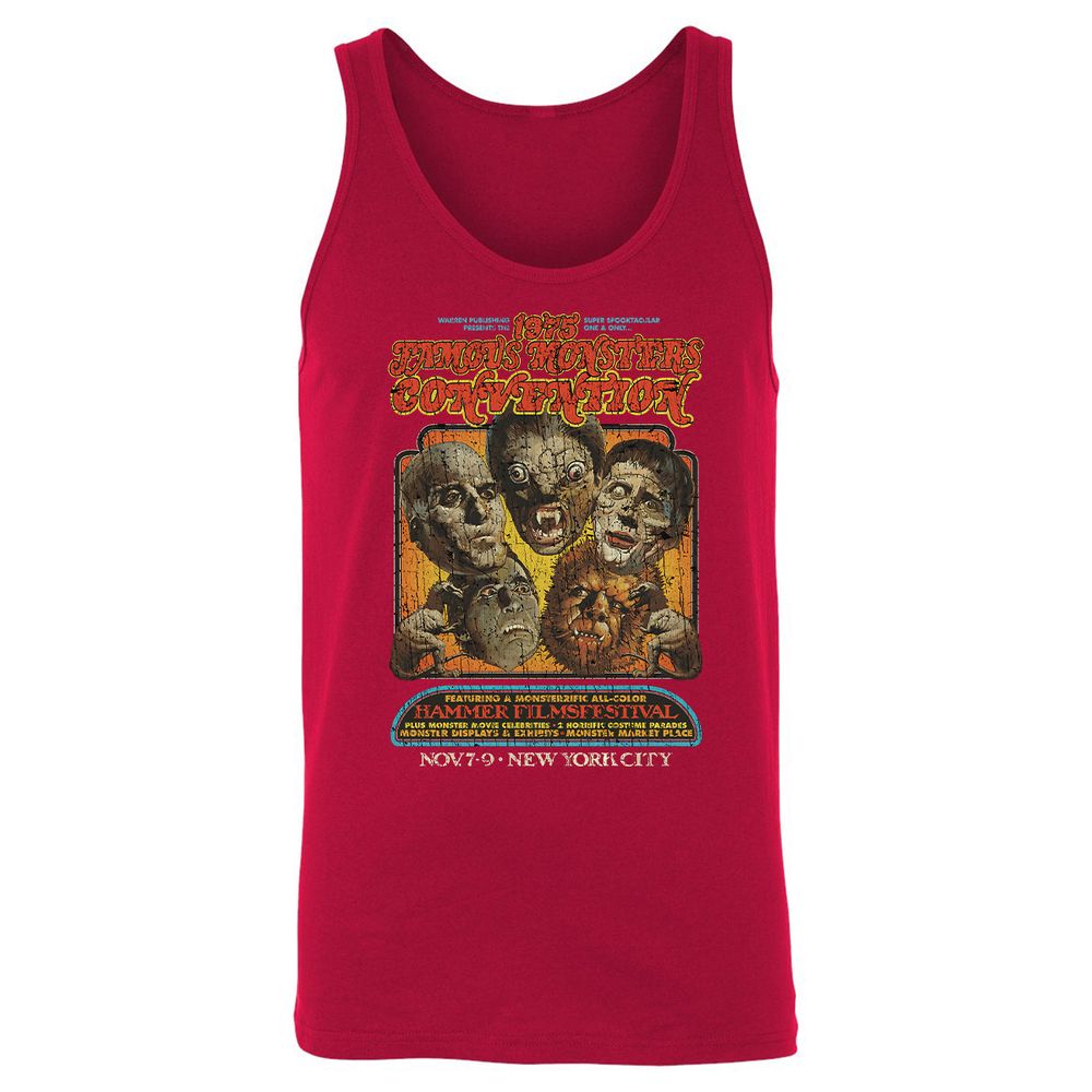 Unisex Jersey Tank - 249QTX8Q - Red - 11
