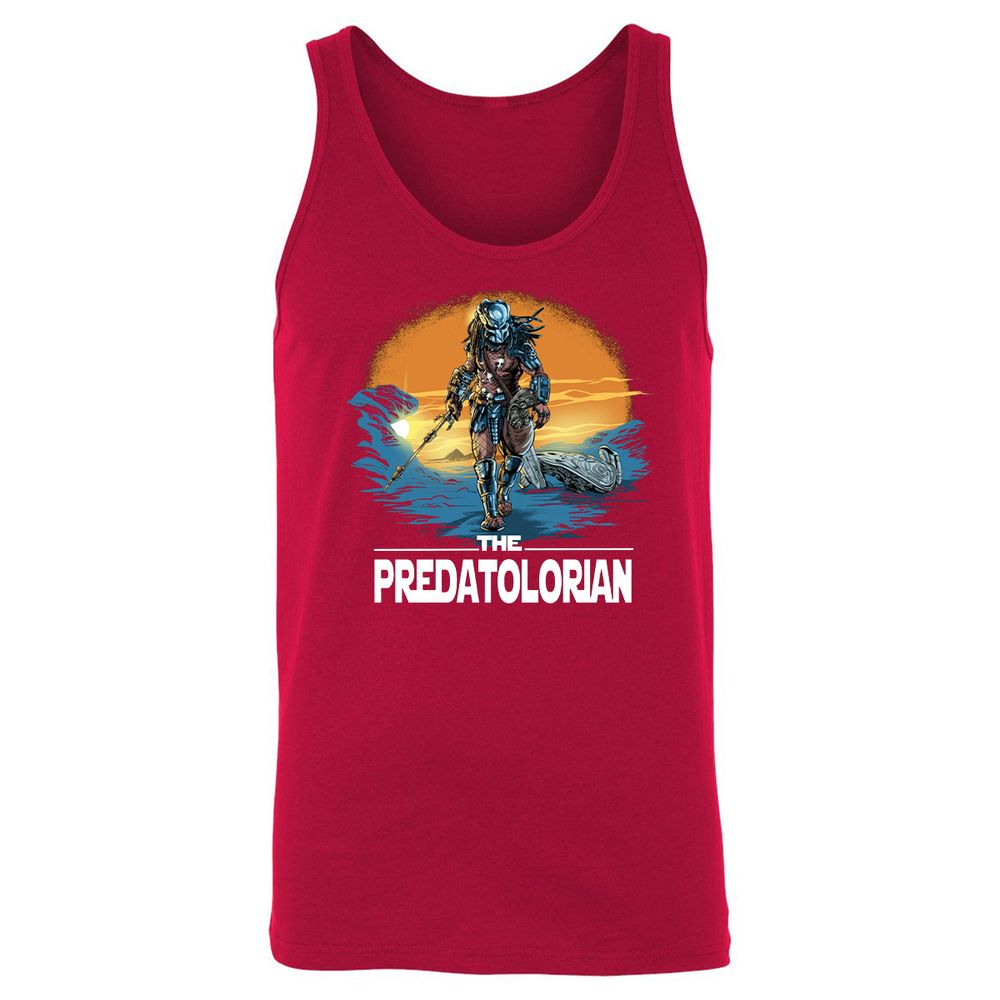 Unisex Jersey Tank - NECKEBBW - Red - 11