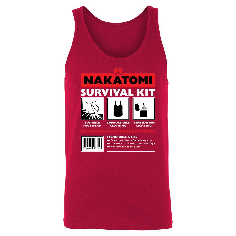 Unisex Jersey Tank - CF2P8D5V - Red - 11