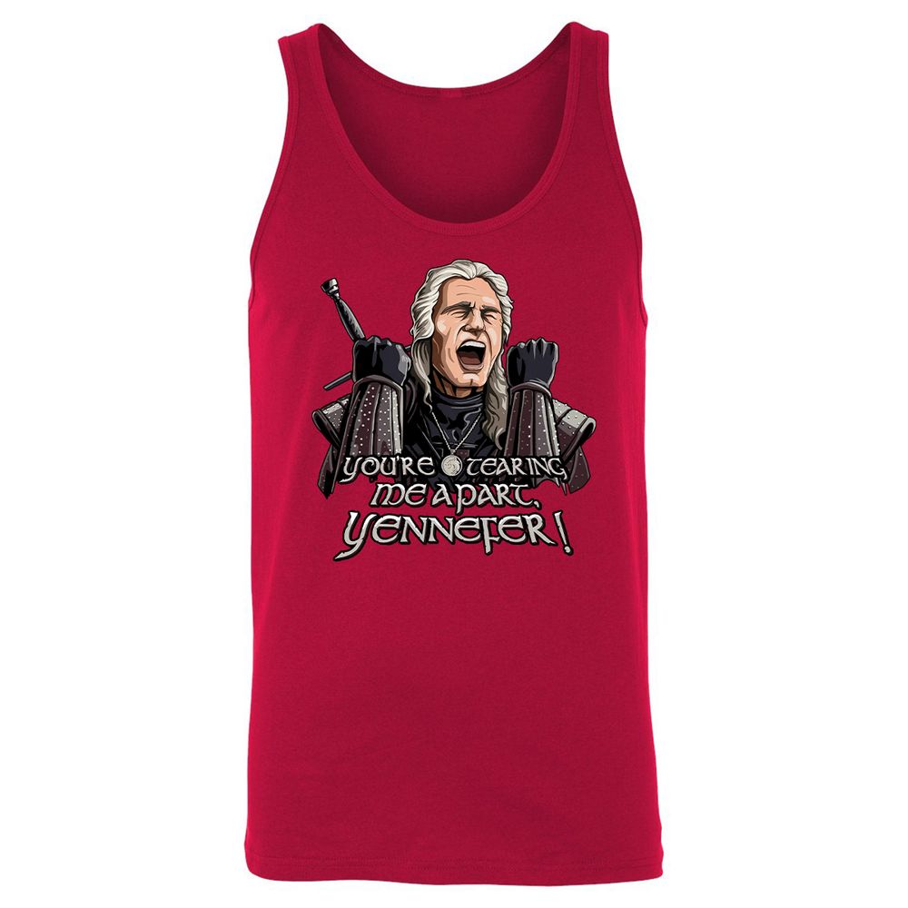 Unisex Jersey Tank - DC1UTBUL - Red - 11