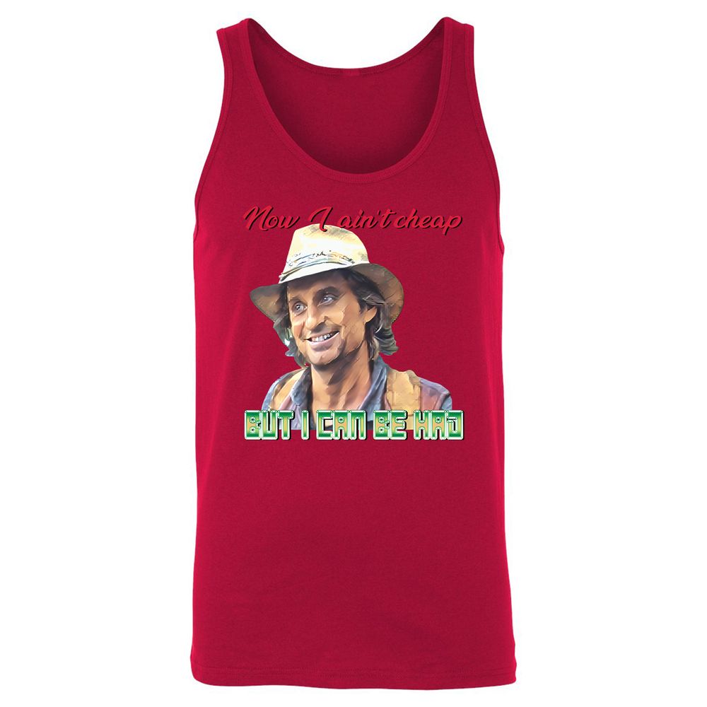 Unisex Jersey Tank - EHDW6ZG7 - Red - 11