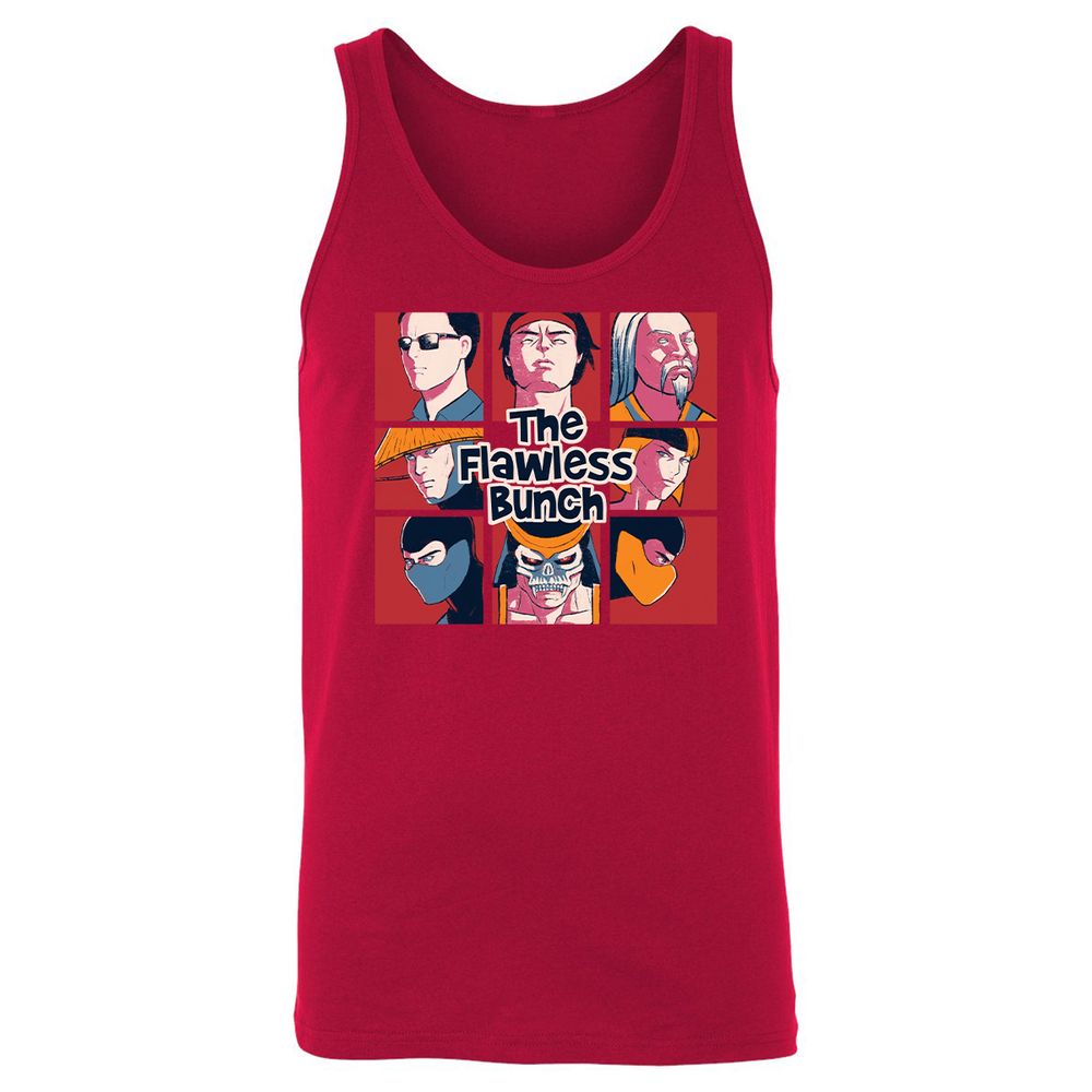 Unisex Jersey Tank - FZ7YP3D7 - Red - 11