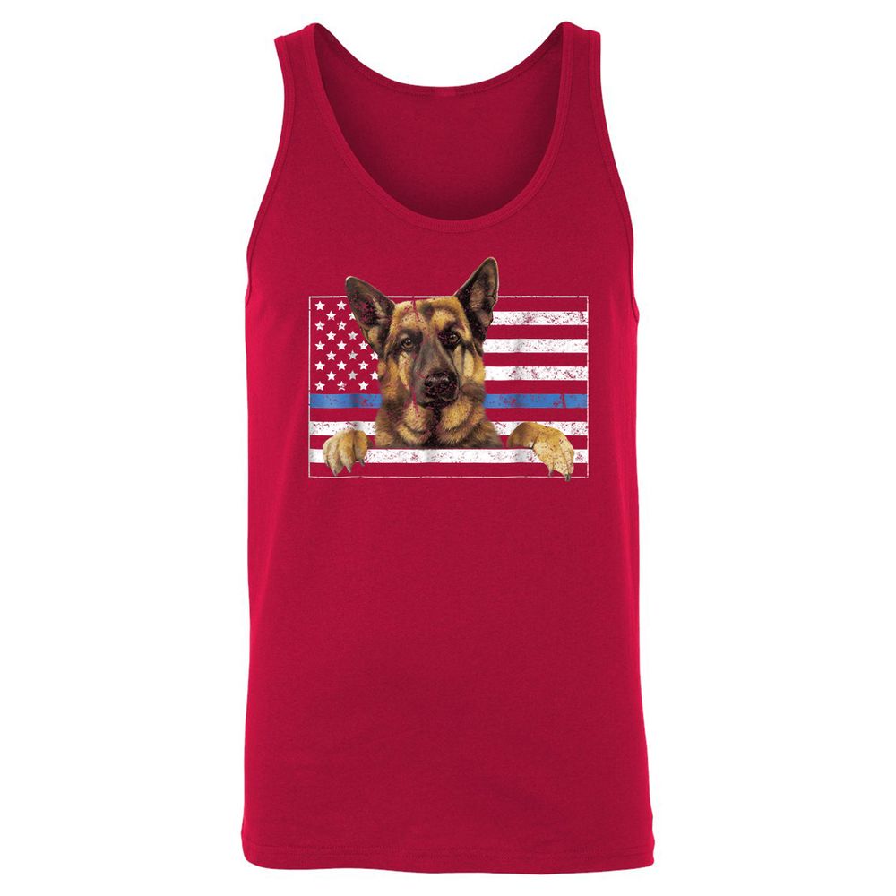 Unisex Jersey Tank - L9W83ELP - Red - 11