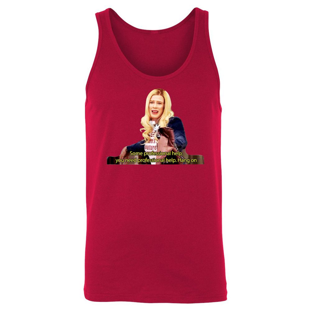Unisex Jersey Tank - UWKC5QDK - Red - 11
