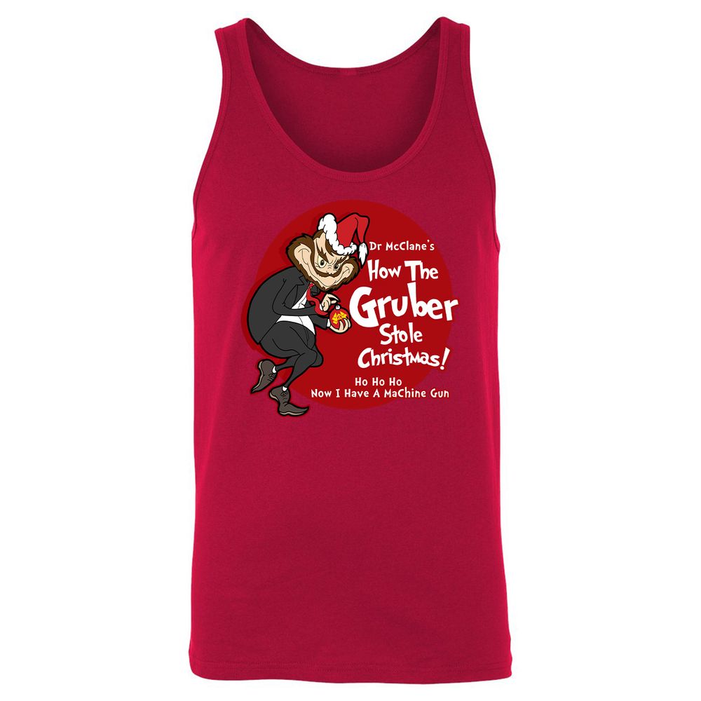 Unisex Jersey Tank - 8FQNWF9S - Red - 11