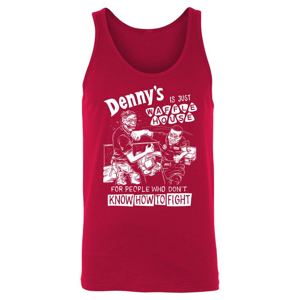 Unisex Jersey Tank - T9Y76B95 - Red - 11