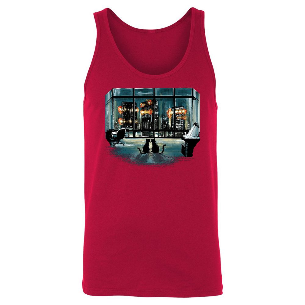 Unisex Jersey Tank - F25Z4CBP - Red - 11