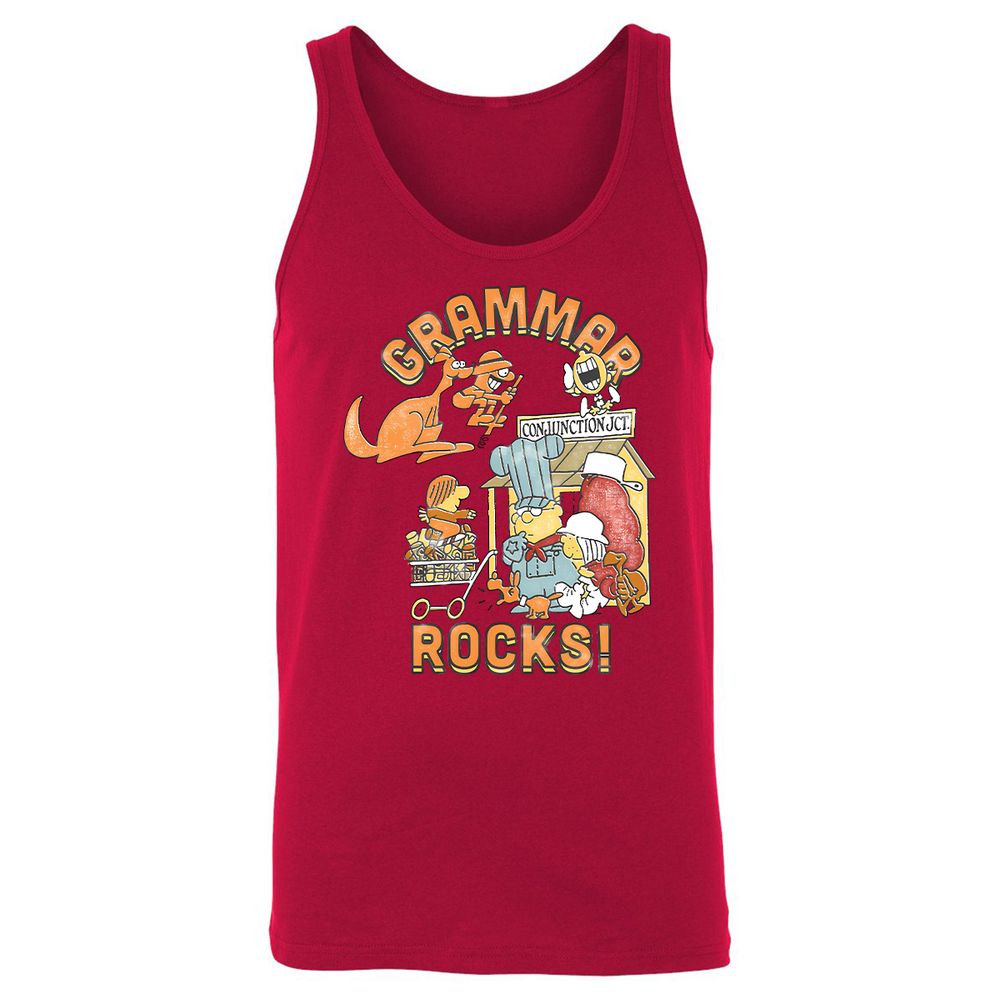 Unisex Jersey Tank - Y14MMGMR - Red - 11