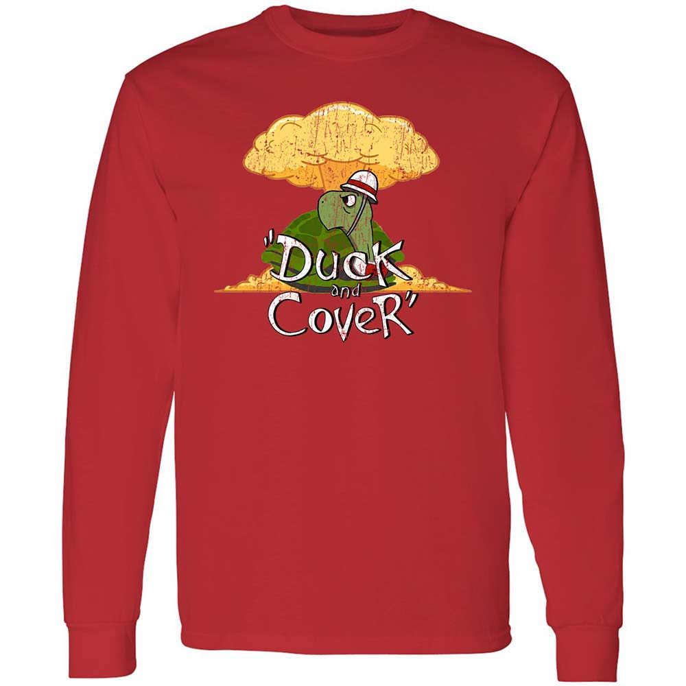 Long Sleeve T-Shirt - 1EJE4CF6 - Red - 11