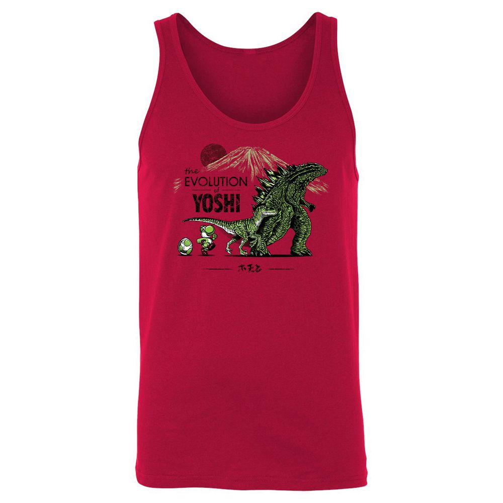 Unisex Jersey Tank - P84CY5DM - Red - 11