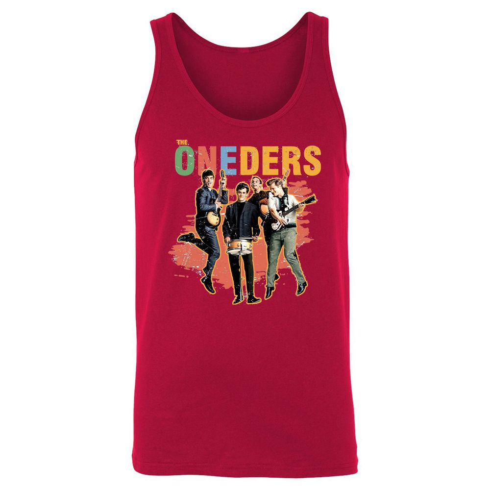 Unisex Jersey Tank - UYJD9H8W - Red - 11